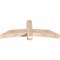 Ekena Millwork Bellingham Smooth Timber Gable Bracket, Douglas Fir, 60"W x 22"H x 5 1/2"D x 5 1/2"F, 9/12 Pitch GBW060X22X0606BEL00SDF - alternate 2